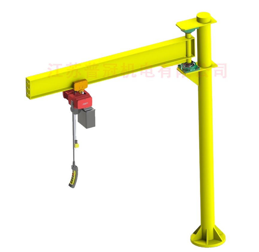 立柱式電動(dòng)懸臂起重機(jī)：美航品牌，讓貨物高效搬運(yùn)