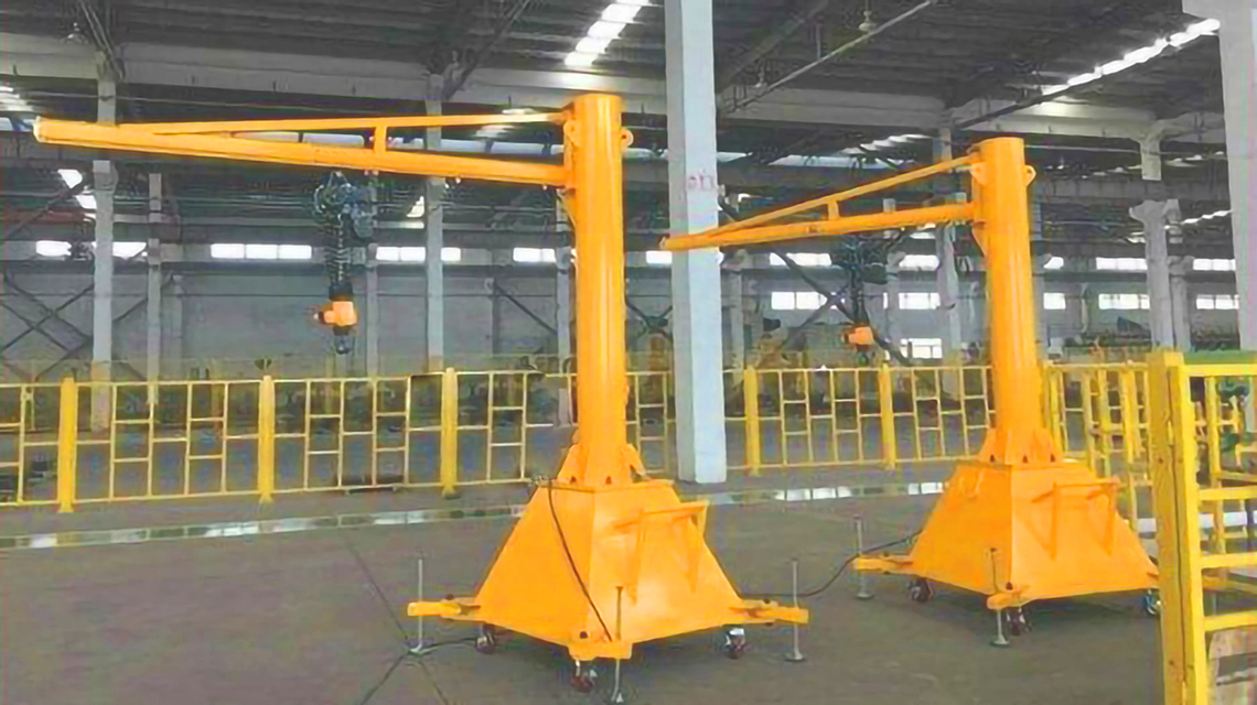 250kg移動(dòng)式懸臂吊,機(jī)動(dòng)性強(qiáng),讓您的工作更加順暢!