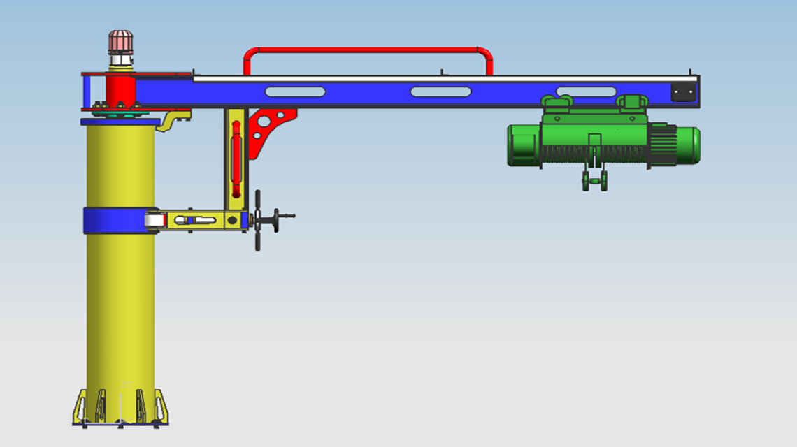 高度適應(yīng)性，電動懸臂式起重機滿足各種工況